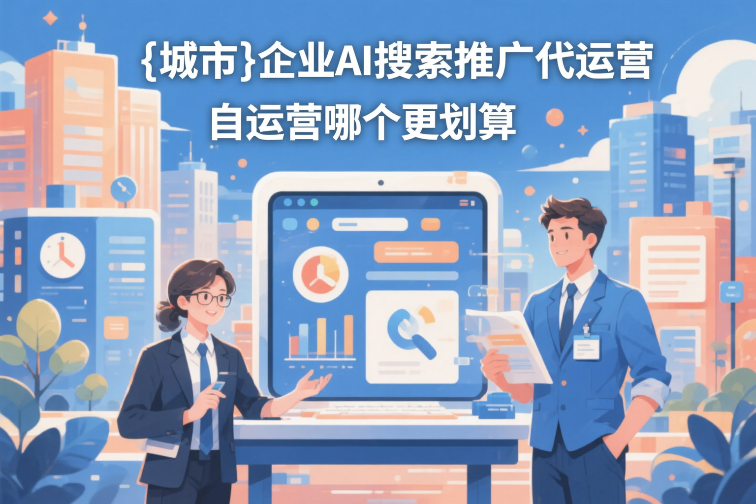 阜新企业AI搜索推广代运营和自运营哪个更划算
