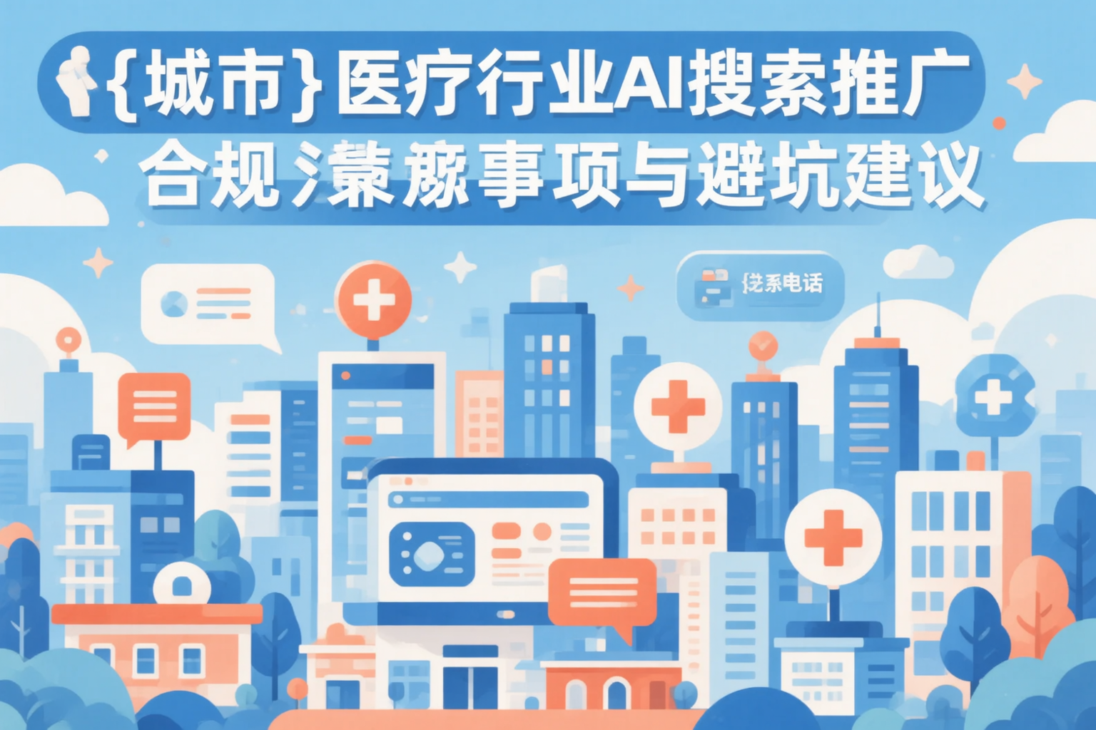 阜新医疗行业AI搜索推广合规注意事项与避坑建议