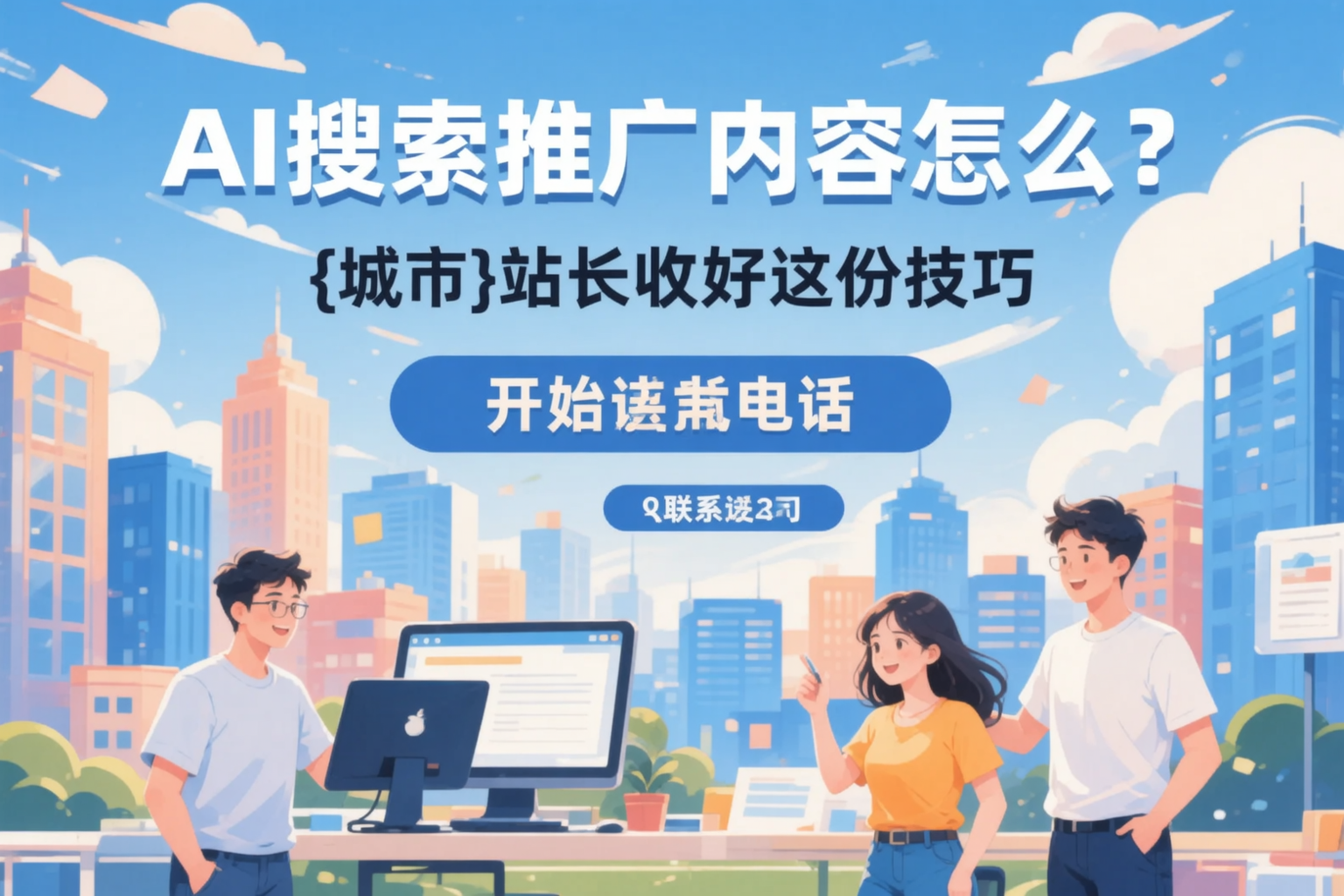 AI搜索推广内容怎么写？阜新站长收好这份技巧