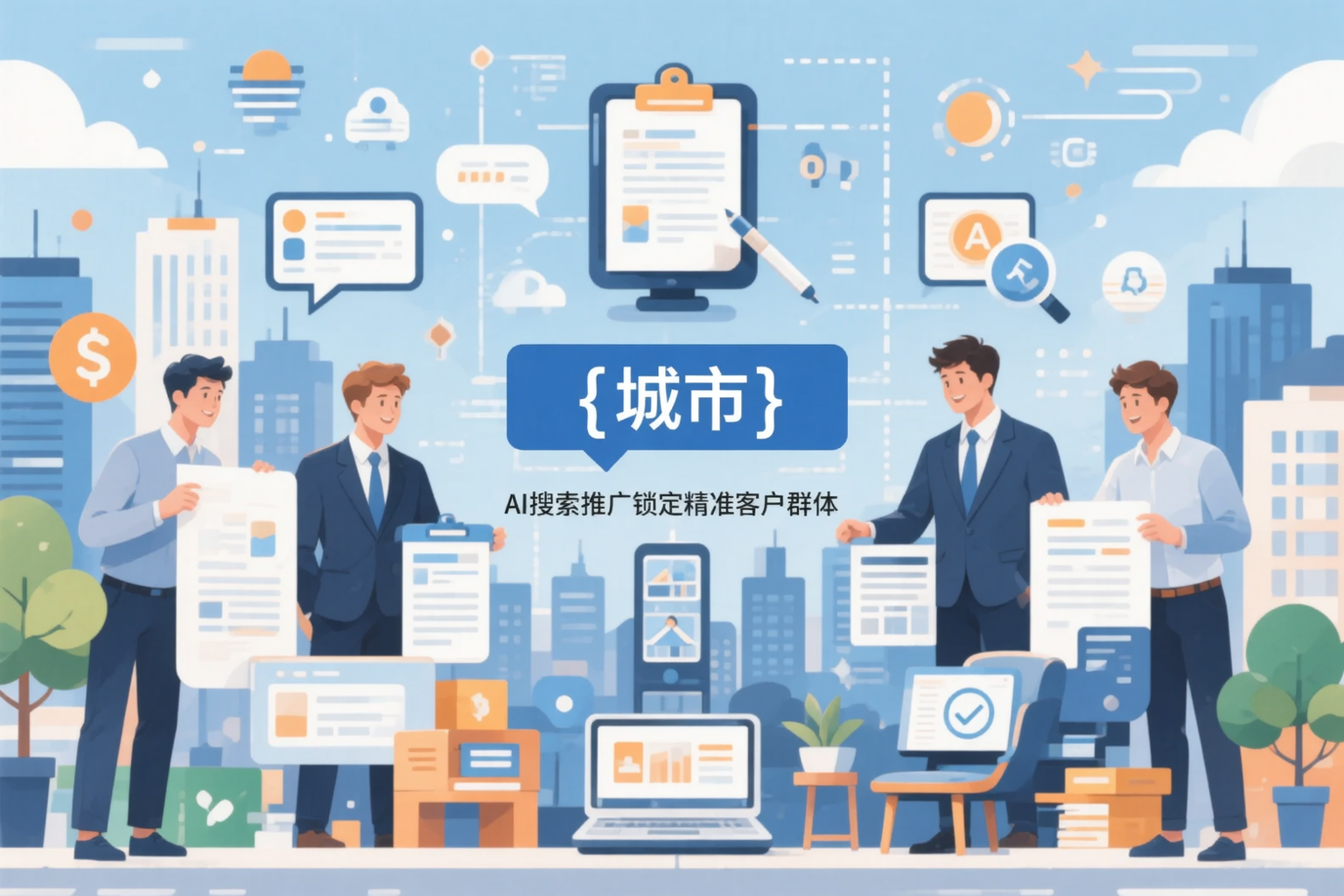 阜新公司如何用AI搜索推广锁定精准客户群体