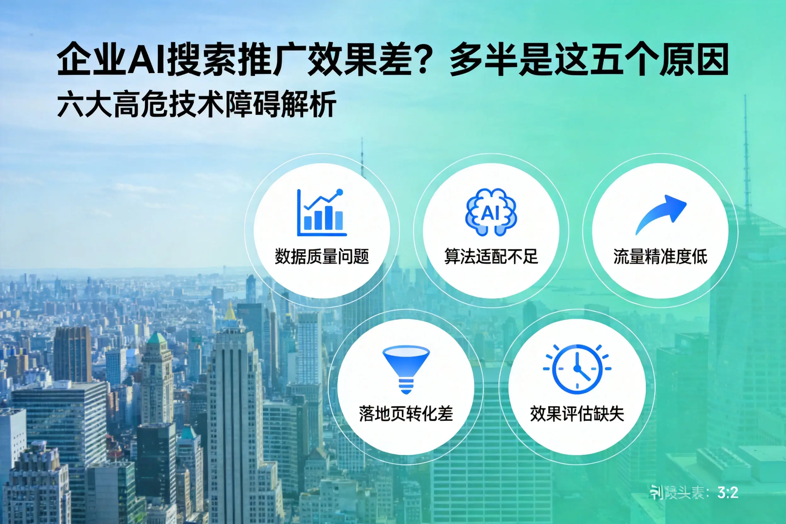 阜新企业AI搜索推广效果差？多半是这五个原因